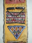 Banjara Embroidery Multi Pocket India Old Tribal Vintage Wall Hanging