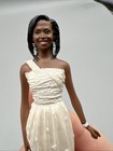 Danbury Mint Michelle Obama First Lady Fashion Miniature Figurine Inauguration