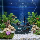 Fish Tank Decoration Aquarium Accessories  Fish Tank Ornaments  Shipwreck Decor 