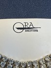 Vintage Ora Creations Rhinestone Sweater Or Cape Pin Brooch Clip New Old Stock