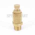 Sintered Bronze Pneumatic Muffler Silencer Air Flow Speed Control 1 4 Valve New