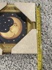 Rare Vintage 90s Celestial Moon And Stars Mary Beth Zeitz Wood Frame Whimsy New