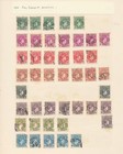 Nigeria Early modern Used On Pages  apx 200 items  Uk567