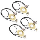 4 Pcs 50mm Guitar Pickup Piezo Tranucer Prewired Amplifier With 6 35mm Outpu  pl