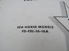 1962 Johnson Sea Horse 18 Hp Fd Fdl 16 16a Parts Catalog 378824