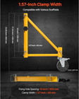 4-pack Scaffold Outriggers With Swivel Casters  1000 Lbs Capacity  Yellow