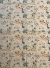 Vintage Unbranded Baby With Toys Themed Cotton Fabric Nursery 16   x 43    Nos