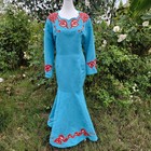 Custom Western Rodeo Queen Dress Leather Rhinestone Detail 2xl 3xl