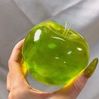 Squishy Green Apple Stress Ball Soft Fidget Sensory Toy For Adhd Autism Slow Reb