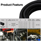 4an 6an 8an 10an 12an Nylon   Stainless Steel Braided Fuel Hose Oil Gas Air Line