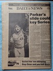 New York Daily News 12 October 1979 Fidel Castro Cuba The Knack World Series    