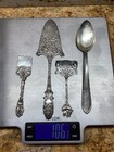 Gorgeous Ornate Antique 800 German Silver 4 Pieces