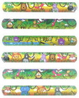 1-50 Jungle Animal Snap Slap Band Bracelets Loot Party Bag Fillers Favour Toy