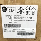 New Ab 22a-d6p0n104 Powerflex 4 2 2 Kw 3 Hp Ac Drive