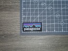 Patagonia Black Multicolor Embroidered Iron On Patch 2 25  X 1 25 