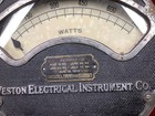 1913 Weston Model 343 Watts Meter Electrical Frankenstein Instrument Steampunk