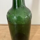 Rare Vintage Almaden Wine Green Glass Bottle With Cork 4 5 Quart