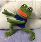 Pepe The Frog Sad Frog Plush Stuffed Animal Toy Stuffed Animal Doll Cuddles New