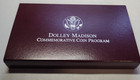 1999-p Dolley Madison Proof Silver Dollar W  Box   Coa Us Mint Commemorative
