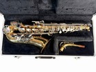 Vintage Selmer Bundy Ii Altosaxophone Usa Serial 857401 W  Hard Case 1980s