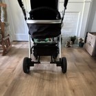 Blahoo Single Travel System Baby Stroller  Black white  Cup Holder