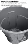 Rubbermaid 32 Gallon Brute Container Without Lid