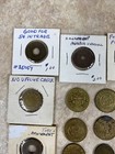 Vintage Tokens Lot Of 61 Gaming  Amusement 