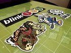 Blink-182 - Set Of 4 Vintage Reproduction Stickers