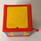 Mattel Jack In The Music Box Toy Kids Os Blue Good Vintage 1976 Clown Pop Up