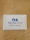 New Sealed Princess Cruise Playing Cards Line Ship Collectible Deck Logo Ship