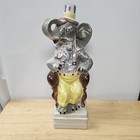 Vtg Elephant    Donkey Wine Bottles 1960 s  Calamassi Made In Italy Empty