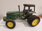 Vintage John Deere 4960 Mfwd Tractor With Duals   Trailer By Ertl 1 16 Scale  