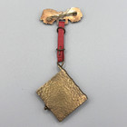 Vintage Wien  vienna  Austria  Miniature Souvenir Photo Album Book Brooch