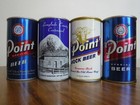 Vintage Steel Beer Cans 4 Point Beer Beer Cans set Nice 