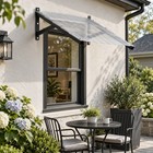 Heavy-duty Awning Brackets fixed Metal Angled Outdoor Window Door Frame Kit