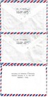 Iraq 1980s Three Air Mail Covers To Us Cancels With Madinat Elnabbat   Free Fran