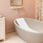 Bath Mat W  Pillow Soft Texture Full Body Bathtub Cushion Non-slip 49 21 14 17in