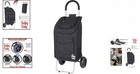 Portable Foldable Grocery Cart With Smooth Rolling Wheels - Convenient Design