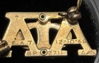 Old 1949 Alpha Phi Alpha Fraternity Pin Badge