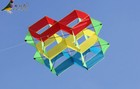 New Outdoor Sports Single Line 47-in Huge 3d Kite   With Handle Easy To Fly Toys