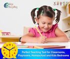 Kids Telling Time Practice Learning Clock  4 Inch Size Teaching Handheld Analog 