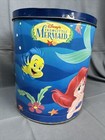 Ariel The Little Mermaid Popcorn Tin 90s  Scarce  Graphics -  some Rust dent Vtg