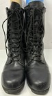 Vintage 1989 Us Military Ro-search Black Leather Jungle Combat Boots Mens Sz 12r