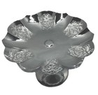 Vintage 1930s Art Deco Farber Brothers Krome-kraft Pedestal Dish Compote