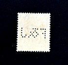 Great Britain Stamp - 1913 King George V  One Shilling Perfin Used Lc   R60