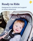 Goldbug Baby   Toddler 2-in-1 Car Seat Head Support - Blue