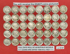 Full Date Buffalo Nickels Lot Roll Of 40 Coins Dated From 1926 To 1937 Lot  678p
