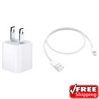 Apple Original Wall Charger Ipod Iphone Usb Power Brick And Cable 5w Md810ll a