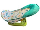 Summer Infant Deluxe Baby Bather Folding Bath Sling Ocean Animals Adjusts No Box