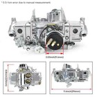 For Holley Quickfuel Brawler 750 Cfm Double Pumper 4 Barrel Carburetor E-choke